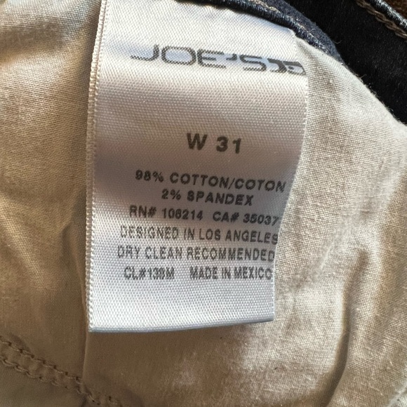 Women’s Joe's Jeans Clarissa Dark Indigo distressed skinny Straight Fit Denim 👖 - Picture 6 of 7